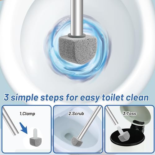 Pumice Stone Toilet Bowl Cleaner - Hard Water Stain Remover