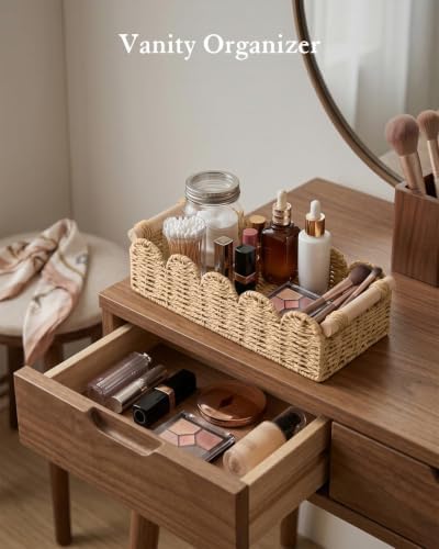 Toilet Paper Storage Basket for Toilet Tank, Bathroom Organizer