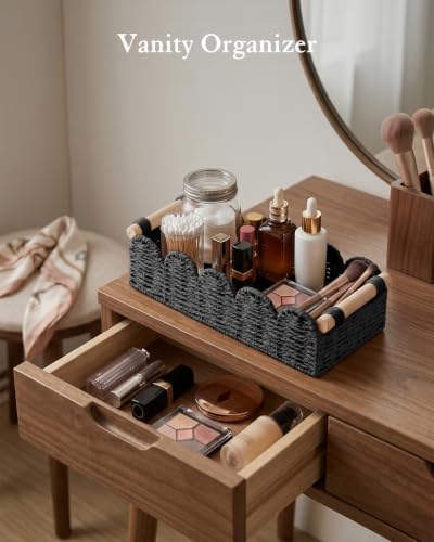 Toilet Paper Storage Basket for Toilet Tank, Bathroom Organizer