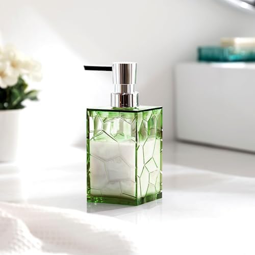 HBlife Bathroom Accessories Set, Acrylic Bathroom Counter Set of 4