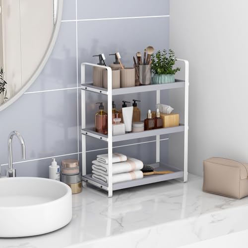 HNRLOY Bathroom Counter Organizer, Bathroom Counter Shelf, Makeup Organizer