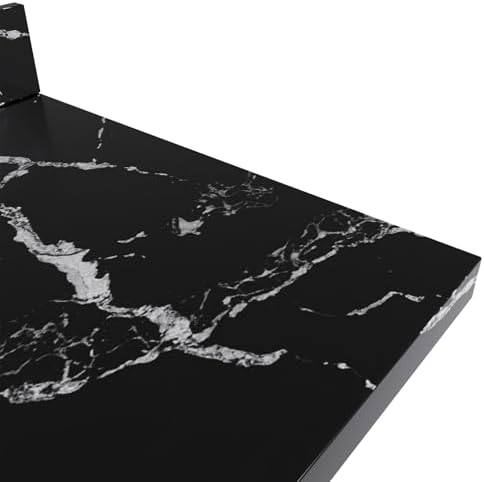 ARIEL Cambridge 48 Inch Single Rectangle Sink Bathroom Vanity with Nero Marquina Black Quartz Countertop 1.5 Inch in Vintage Green