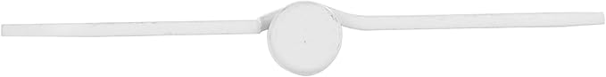 Door Hinges for Interior Doors 12-Pack 3.5-inch x 3.5-inch – Rounded 5/8-inch Radius Steel Door Hinge – Painted White – Fits Standard Doors – Design House 189787