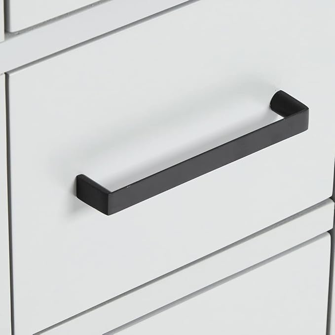 ARIEL Hepburn 42-inch Bathroom Vanity Base Cabinet,Solid Wood, 2 Soft Closing Doors, 9 Dovetail Drawers, Grey