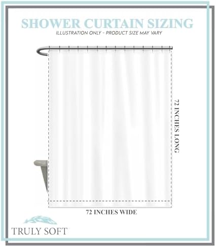 TRULY SOFT Paulette Plaid Taupe 72" Square Shower Curtain