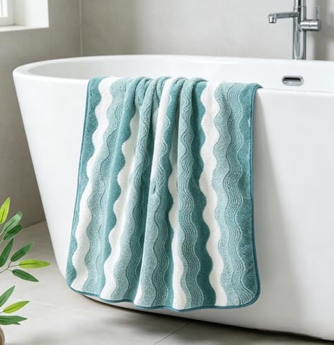 Microfiber Bath Towel 35x70in - Ultra Soft Quick Dry, Lightweight for Gym, Spa, Travel | Hotel Grade & Multi-Use| Single Pack