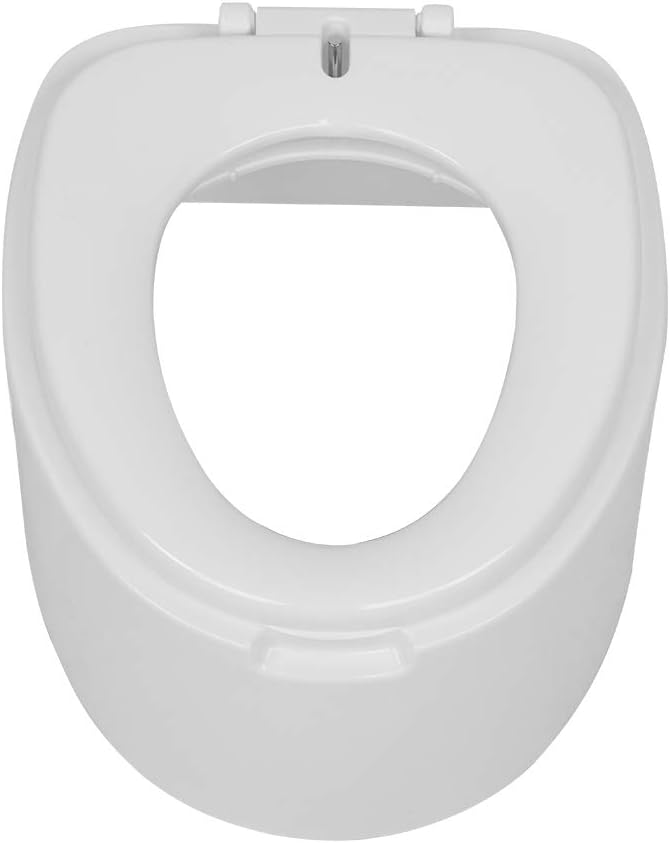 Portable Camping Toilet - Porta Potty, Portable Lightweight RV Toilet 1.5 Gallon Detachable Inner Bucket & Removable Paper Holder for Adults Outdoor, Camping, Marine, RV Travel, Emergency Use