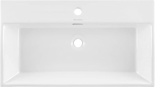 Claire 30” Rectangle Wall-Mount Bathroom Sink