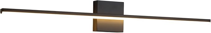 Modern Bathroom Vanity Light 32 Inch,Dimmable 5CCT LED | 20W Black Bathroom Light Fixture Over Mirror, Wall Sconce Lighting for Restroom Mirro