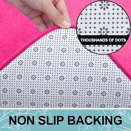 Smiry Memory Foam Bath Mat 24x16, Extra Soft and Absorbent Bathroom Rugs