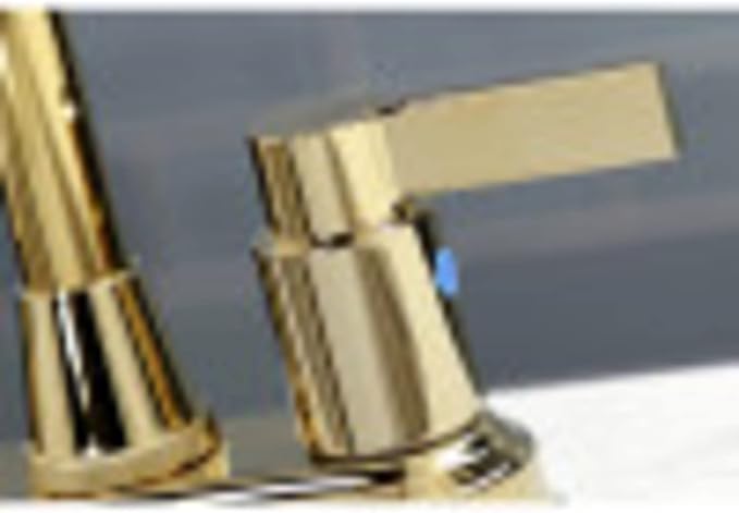 Kingston Brass KB8497NDL NuvoFusion 4" Centerset Bar Faucet, Brushed Brass
