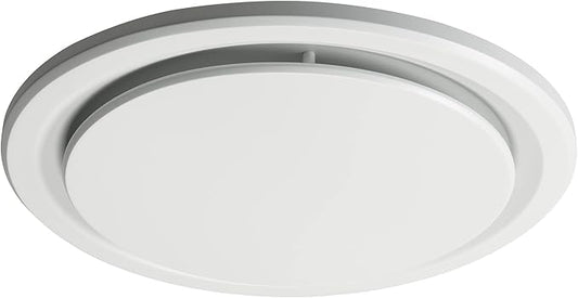 Homewerks 7140-50-G3 Bathroom Fan Ceiling Mount Exhaust Ventilation, Ultra Quiet 1.0 Sones, 50 CFM, White