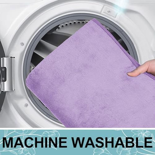 Smiry Memory Foam Bath Mat 24x16, Extra Soft and Absorbent Bathroom Rugs