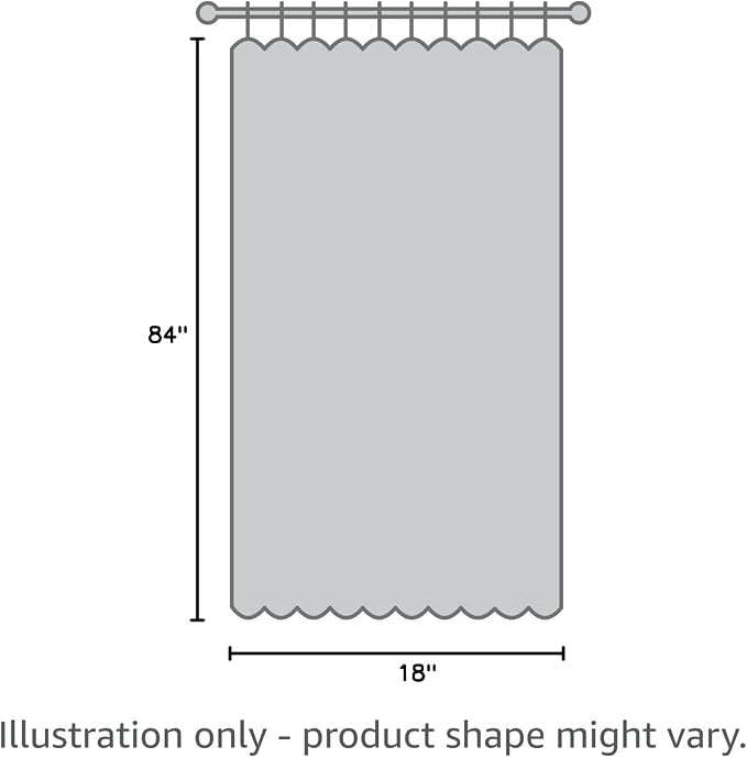 Lush Decor Night Sky Sequins Valance, Single, 84" W x 18" L, Blush & Silver - Extra Wide Curtain - Kitchen Curtain Valance - Modern Glam Decor - Bathroom Or Kitchen Valance For Windows