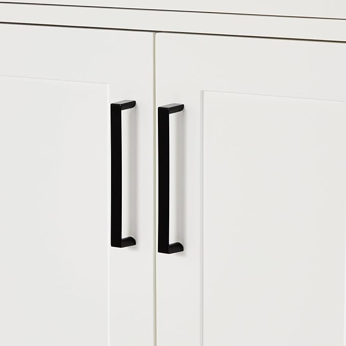 ARIEL Hepburn 66-inch Bathroom Vanity Base Cabinet,Solid Wood, 2 Soft Closing Doors, 9 Dovetail Drawers, White