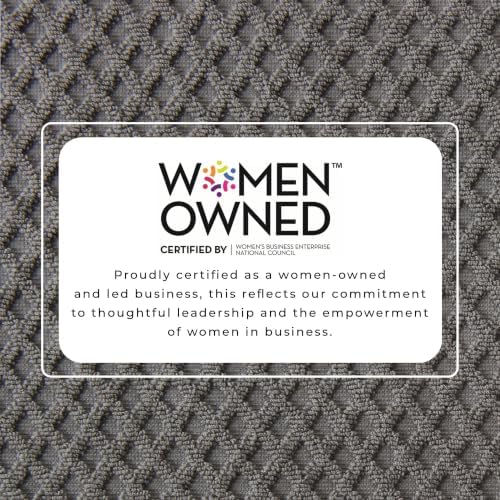 Great Bay Home Bath Towels - 100% Cotton 6 Piece Bath Sheet Set - Diamond Waffle Weave - Absorbent, Durable, Quick-Dry Towels for Bathroom (Dark Grey)
