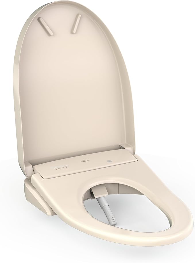 TOTO® WASHLET® S7A Electronic Bidet Toilet Seat with EWATER+® Bowl and Wand Cleaning, Auto Open and Close Contemporary Lid, Elongated, Sedona Beige - SW4736#12