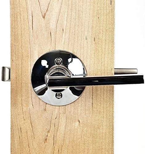 Schlage F51A LAT 716 Latitude Door Lever, Keyed Entry Lock, Aged Bronze