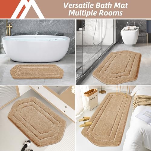 COSY HOMEER Non-Slip Bath Mat Extra Thick Absorbent Plush Washable