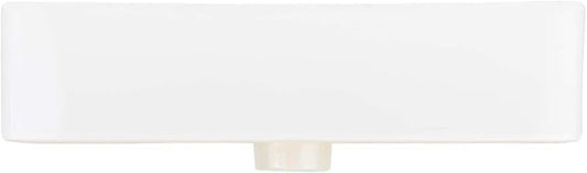 Signature Hardware 447957 Hibiscus 20" Fireclay Vessel Bathroom Sink with Single Faucet Hole
