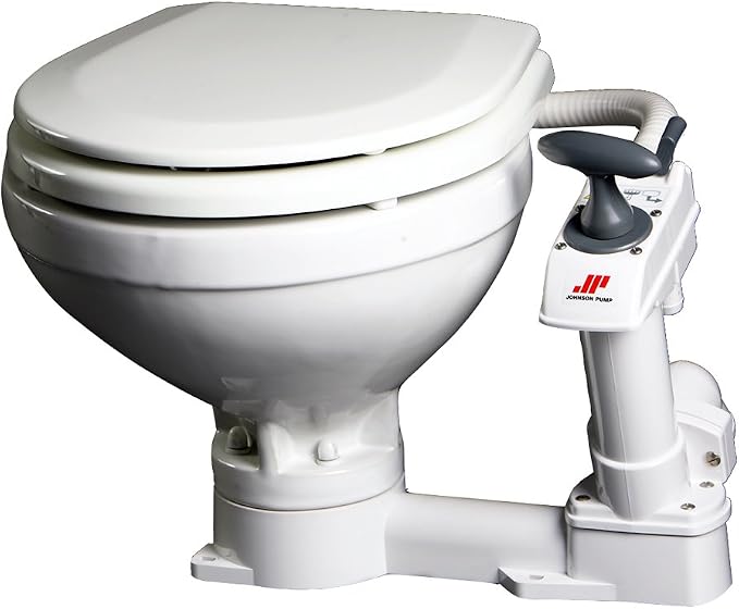 Johnson Pump Compact Manual Toilet (38985)