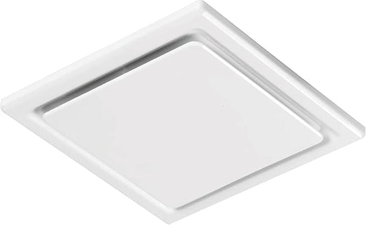 Homewerks 7140-80 Bathroom Fan Ceiling Mount Exhaust Ventilation, 1.5 Sones, 80 CFM, White
