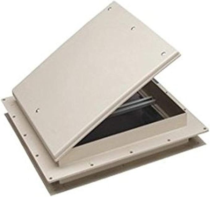 Heng's 17511-C1G Escape Hatch/Exit Vent, 9" x 9" - Colonial White