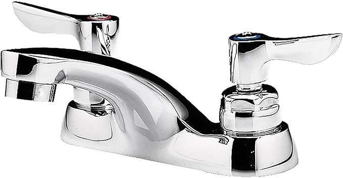 American Standard 5500140.002 Monterrey Centerset Lavatory Faucet with Wrist Blade Handles, Chrome