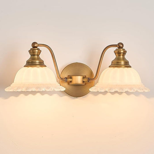 White 2 Light Vanity Light