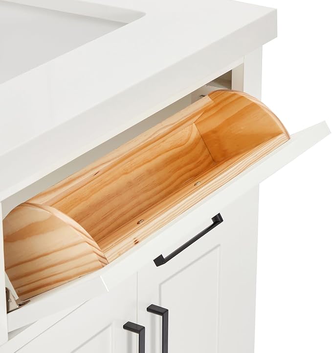 Isabella 66" White Double Bathroom Vanity, 1.5" Pure White Quartz Countertop, Rectangular Undermount Sinks, 4 Soft Closing Doors, 6 Dovetail Drawers