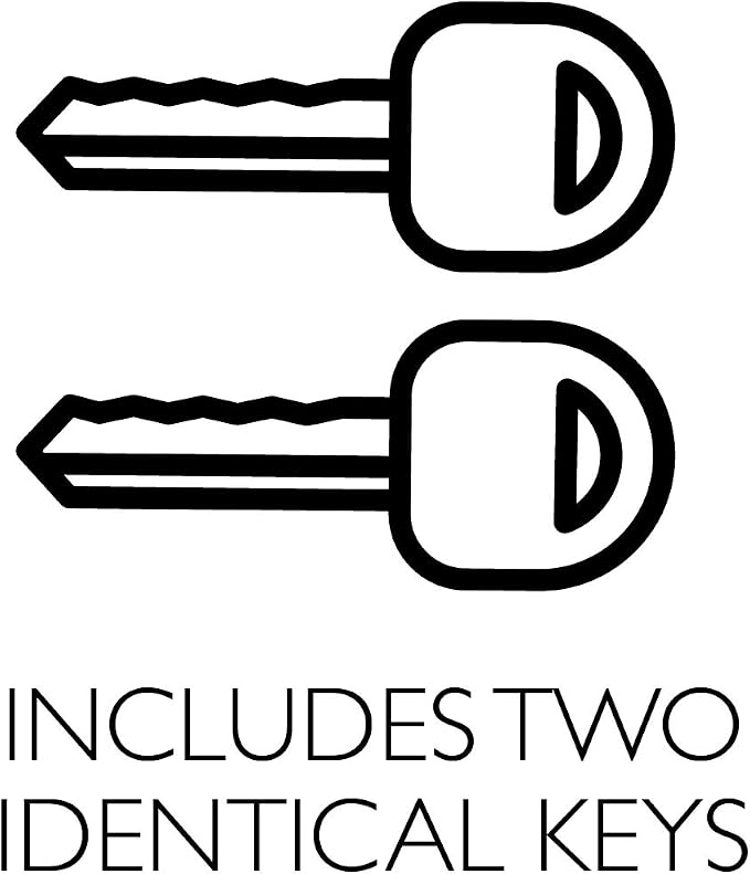 Design House Springdale Keyed Entry Door Lever, Matte Black | Surface, Transitional, Brass, Hardware, 778886