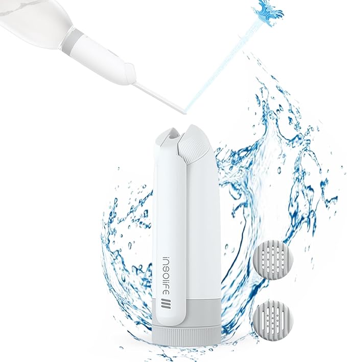 Insolife Portable Bidet | High Pressure Portable Bidets for Travel | Rechargeable Electric Portable Bidet for Women & Men | Travel Bidet