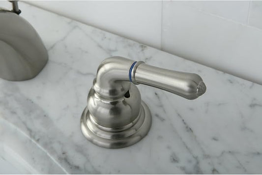 Kingston Brass KB958KL Mini-Widespread Bathroom Faucet, Brushed Nickel