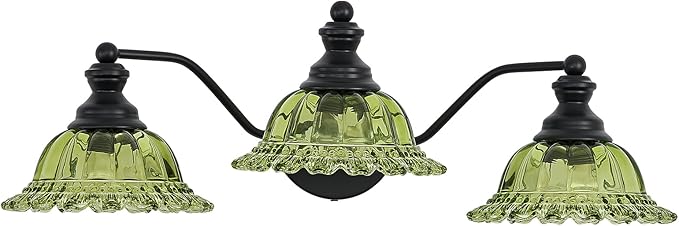 Green 3 Light Vanity Light Bathroom Light Modern Bathroom Light Fixtures