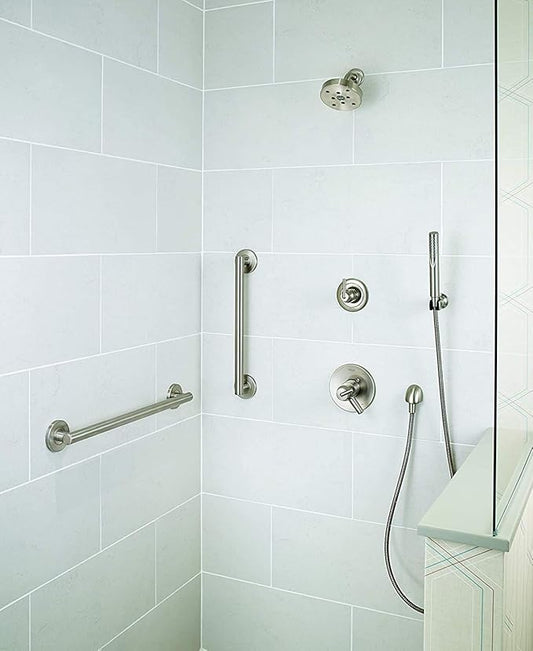 DELTA FAUCET 41824-SS Contemporary Grab Bar with Concealed Mounting, 24-Inch, Stainless