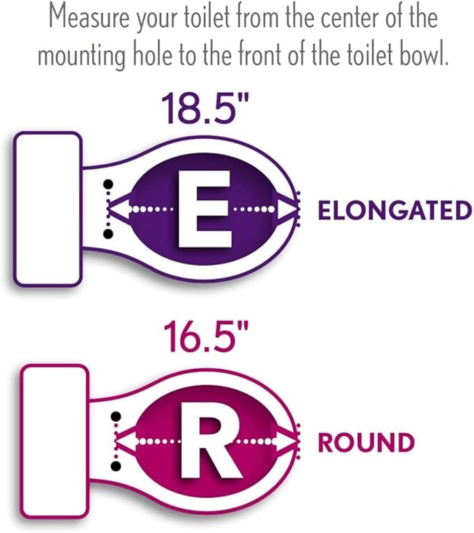 Elongated Toilet Seat Slow Close, Quiet Toilet Seat Cover with Never Loosen Durable Toilet Seat Lid Easy to Install & Clean, Polypropylene (PP), White
