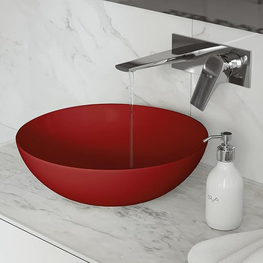 Classe 16" Color Ceramic Sink in Grey