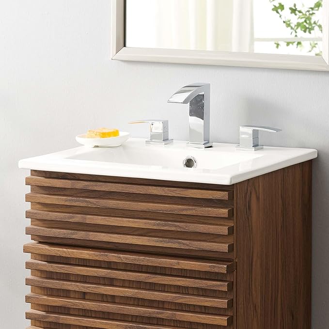 Modway EEI-4836-WHI Cayman 18" Bathroom Sink, White