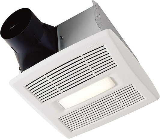 Broan-NuTone AE110L Ventilation Fan with LED Light and AE110 Invent Flex Fan