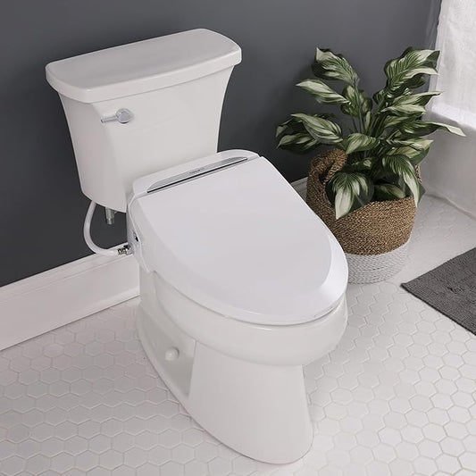 Bio Bidet USPA PRO Modern Bidet Seat, Warm Water, Heated Seat & Dryer, Remote Control, Elongated