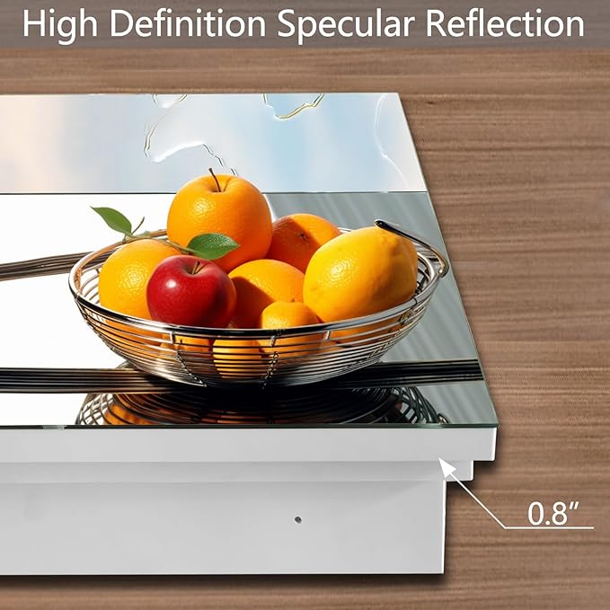 Mirror Cabinet, Simple&Beautiful, Large Storage Space, Matte White for Bathroom Vanity (CS5001-3226)
