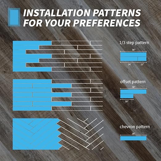 Art3d 36-Pack Wood Texture Peel and Stick Vinyl Flooring Tiles, Old Wood | 18 & 54 sq.ft Options, Rigid Surface Hard Core, Waterproof, Self-Adhesive, Impact Resistant, Fit Indoor Household Spaces