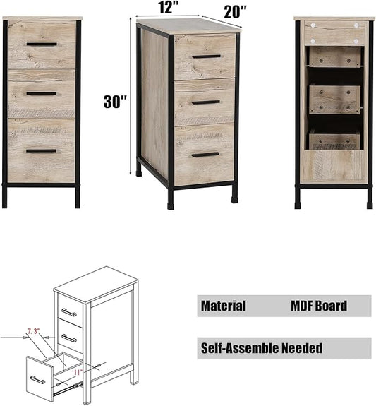 UEV 48" Bathroom Vanity,Oak Color Bathroom Vanity Set with Sink and 3 Drawers Side Cabinet Combo,with Adjustable Water Temperature Faucet (A10)