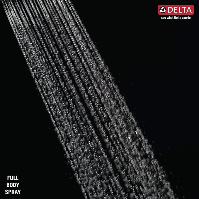 Delta RP101846 Modern 1.75 GPM Square Single Function Shower Head with Touch-Clean Technology - Chrome