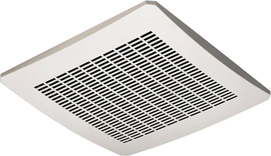 Delta Breez Signature Exhaust Ceiling Bath Fan 130 CFM Energy Efficient Quiet Operation Motor with Humidity Sensor and LED Indicator Light, White