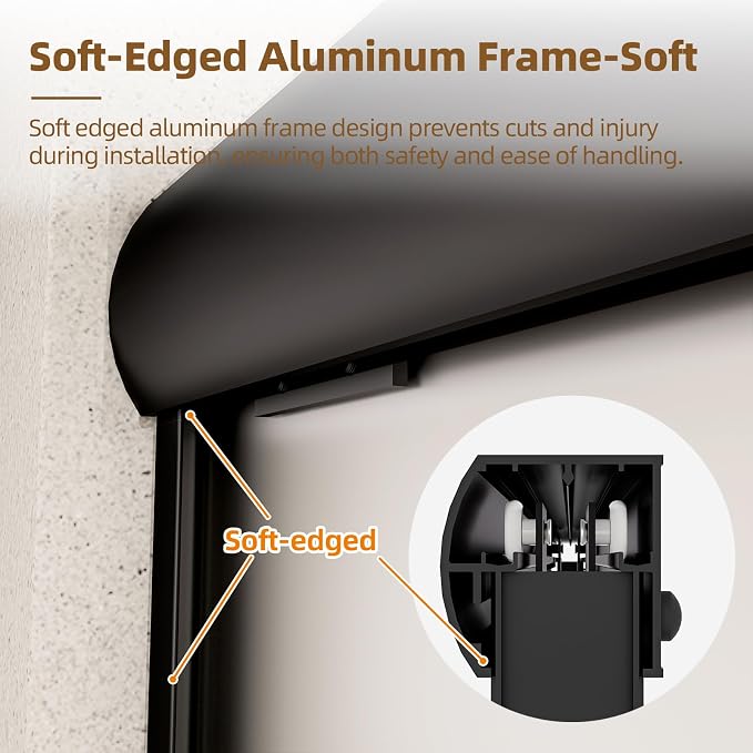 Royal Guard Double Sliding Shower Door 56-60" W x 58" H,Frosted&Matte Black | 6mm Frosted SGCC Tempered Glass,Nano Coating Easy Clean,Walk-in & Bathtub Use,Reversible Installation&Waterproof