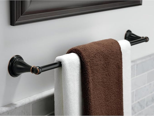 DELTA Windemere 24 inch Bar, Oil Rubbed Bronze, Bathroom Accessories, 70024-OB
