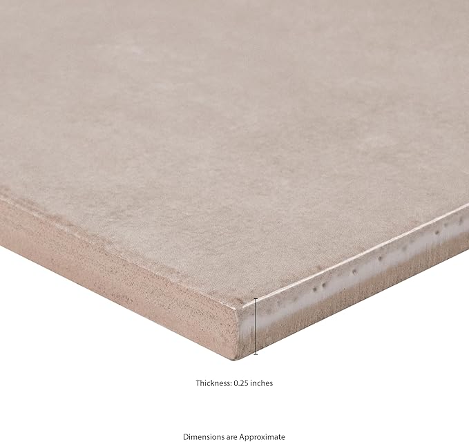MSI Renzo Sterling Glossy Ceramic Square Wall Tile for Bathroom, Kitchen & Shower – Sample