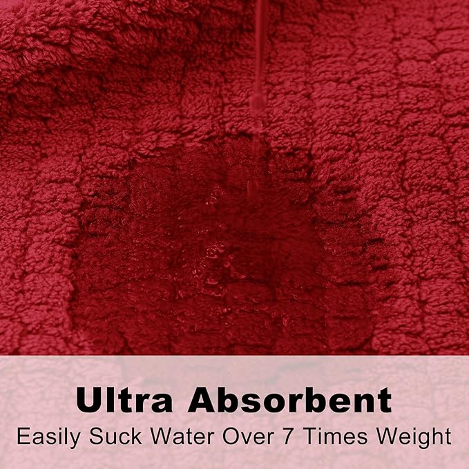 Hooded Bathrobes for Women, Soft Long Towel Robes for Women - Quick Dry yet Warm