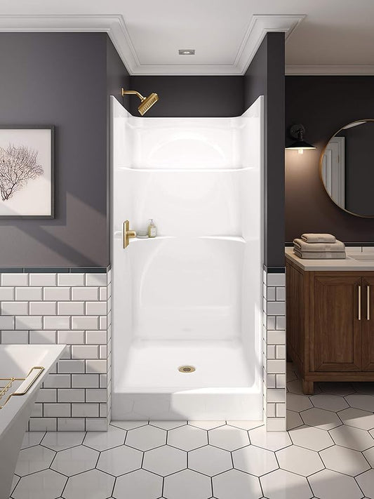Delta Faucet Dryden 14 Series Single-Function Shower Trim Kit with Single-Spray Touch-Clean Shower Head, Champagne Bronze, 2.0 GPM Water Flow, T14251-CZ-WE (Valve Not Included)